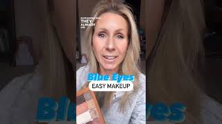 BLUE EYES - DEEP SET EYES easy makeup tutorial #seint #neutral #eyemakeup #deepseteyes #blueeyes