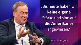 Armin Laschet (CDU) über Donald Trump, den Ukraine-Krieg und das Ampel-Aus | maischberger