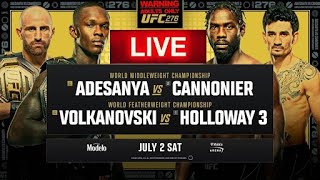 UFC 276: ISRAEL ADESANYA VS JARED CANNONIER LIVE BETTING STREAM