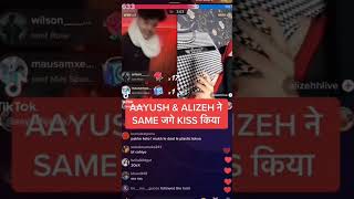 alizeh kiss by aayuu gift #aayush #aliza #trending #aayujanta #aayushalizeh #aayuu #nepal #dubai