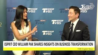 Esprit CEO William Pak shares insights on business transformation with Wenchi Yu