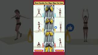 Best Cardio For Hips Dips Fat | THICKER CURVY HIPS WORKOUT | #shorts