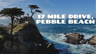 Seventeen Mile Drive in Pebble Beach, California