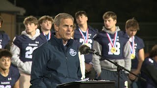 Smithson Valley High School football team celebrates state championship with ceremony