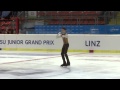 2015 ISU Jr. Grand Prix - Linz Men Free Skate Luc MAIERHOFER AUT