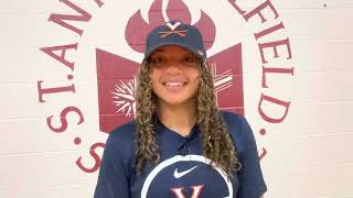 No. 30 player in the country \u0026 local star Kymora Johnson talks decision to commit to UVA basketball