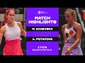 Maryna Zanevska vs. Anastasia Potapova | 2023 Lyon Quarterfinal | WTA Match Highlights