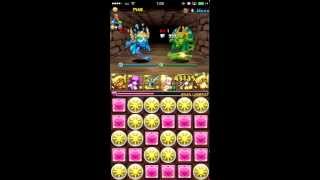 パズドラ　水曜ダンジョン　地獄級　孫悟空PT　イザナギ 神エンハ