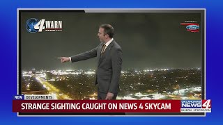 Strange sighting caught on News 4 Skycam