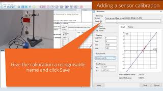 Coach 7 Sensor Tutorial - Calibrating a sensor's library entry
