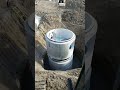 Installing huge manhole