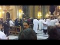 processione iniziale messa dedicata alla