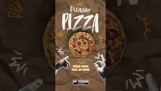 Picasso Pizza /// Ny Corner Uppsala