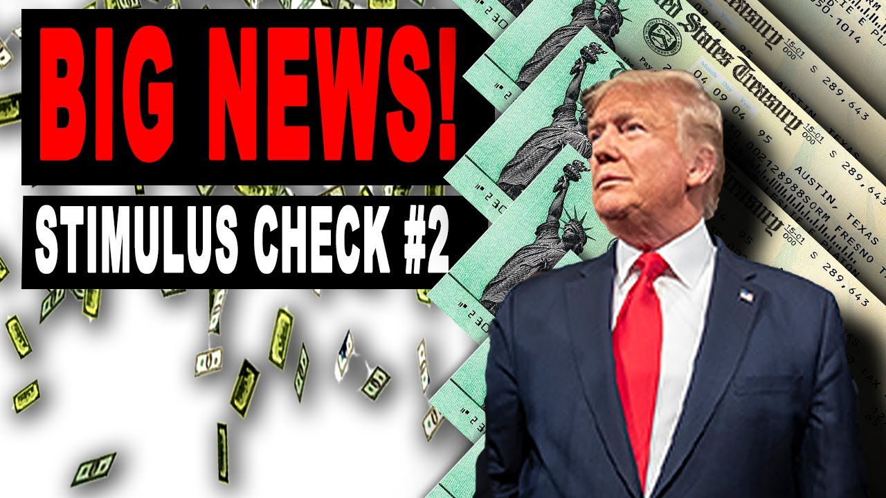 2nd Stimulus Check | Big News! Trump Reveals $300B 'in An Account' For ...