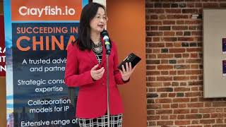 Ting Zhang speaks at Cambridge Tech Week 2023