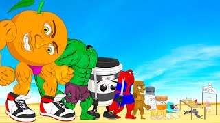 Rescue HULK, SPIDERMAN & All ITALIAN BRAINROT By BALLERINA - This is THE END BRAINROT