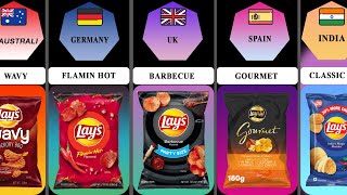 Chips From Different Countries | Lay's Chips Around The World