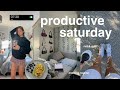 7:30AM PRODUCTIVE saturday in my life | morning routine, study vlog, gym & friends🫶