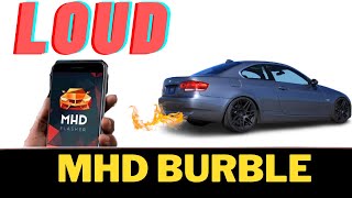 LOUD STRAIGHT PIPE MHD BURBLE 335I N54