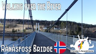 WALKING OVER NORWAY'S LONGEST RIVER, Rånåsfoss bridge - Norway