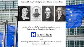 Literatur und Philosophie im Austausch: Kultur baut Brücken in Europa - Themenabend in Breslau