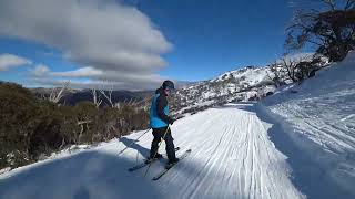 Skiing at thredbo part 1