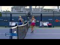 anna kalinskaya vs nina stojanovic us open 2020 round 1