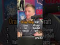 The ORANGE THINGS Draft!! Comment Who You Think Won! #shorts #orange #color #draft #funny #podcast