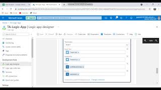 logic apps text analysis google sheet