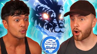 OUR FIRST TIME WATCHING SLIME! - That Time I Got Reincarnated As A Slime Episode 1 REACTION!