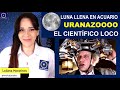 Luna Llena en Acuario La Luna del CIENTÍFICO LOCO *  URANAZOOOO por Loliana Moratinos