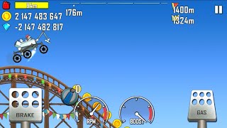 Hill Climb Racing Hack Mod - Gameplay Walkthrough - Moonlander (iOS, Android) #hillclimbracing