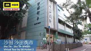 【HK 4K】沙田 沙田街市 | Sha Tin - Sha Tin Market | DJI Pocket 2 | 2022.05.30