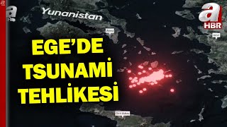 Ege'de Tsunami Tehlikesi Var Mı? Deniz Çekilmesi Deprem İşareti Mi? | A Haber