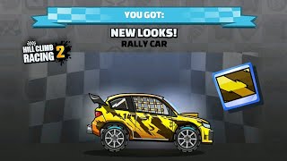 Hill Climb Racing 2 - Paint Yellow Rally Car | Rafa!HCR2