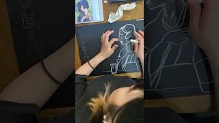 【麦酒大学】ゲストビール「キリンクラシックラガー」木村画伯黒板アート【タイムラプス】