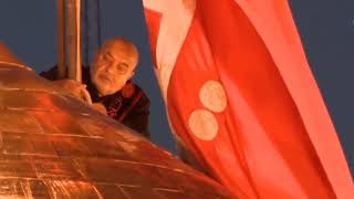 parcham kushai karbala 2022 | flag changing ceremony karbala 2022 | karbala flag changing 2022