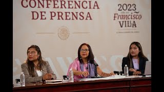 Conferencia de prensa. Secretaría de Educación Pública.