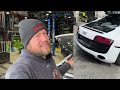 i bought a destroyed audi r8 from salvage auction