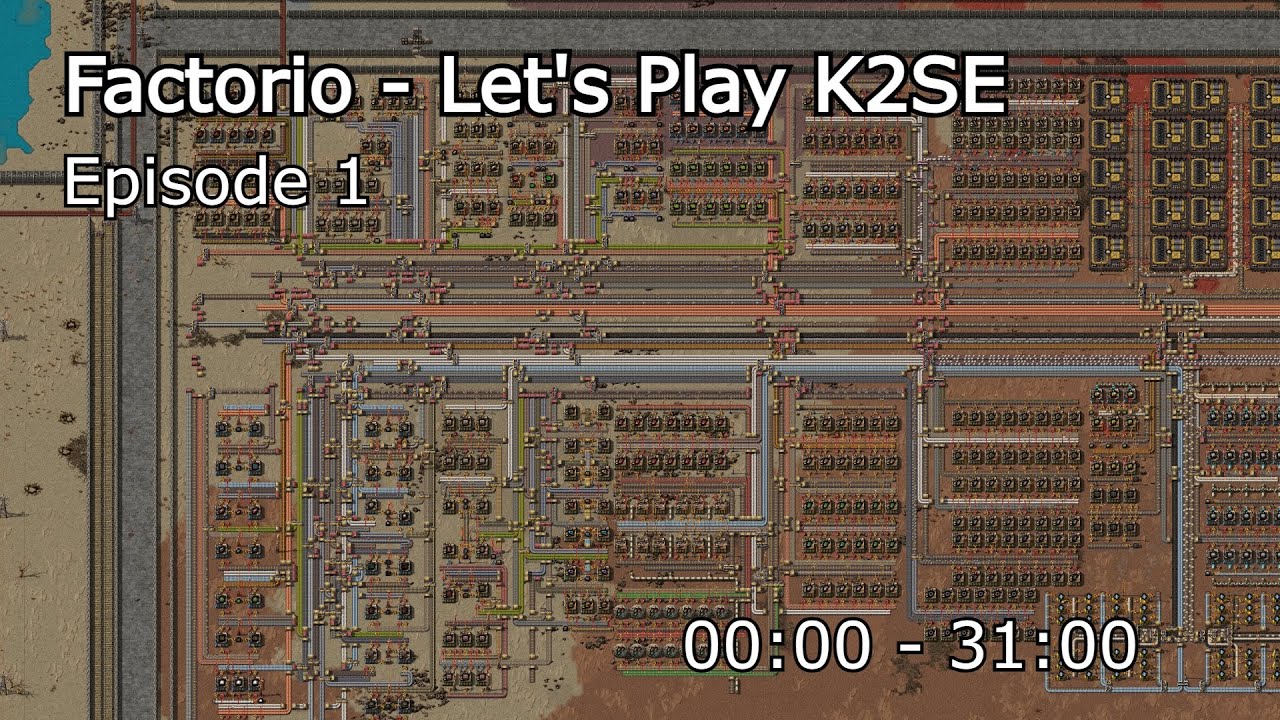 Factorio Let S Play K2se Episode 1 Youtube