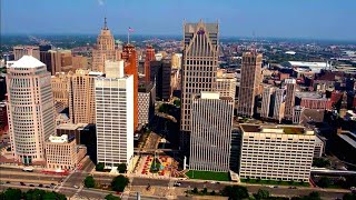 UNFORGETTABLE Detroit City, Michigan, USA 🇺🇸 travel highlights in 4K