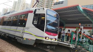 【循環大逆轉(下)】港鐵輕鐵706綫 第四期列車 1121+1112(1121) 天水圍至頌富行車片段