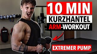 EXTREMES 10 MINUTEN ARM WORKOUT (KURZHANTELN)