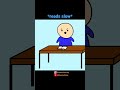 When my teacher tells me to read in class -Eminem #animation #animationmeme #shorts #animatedshorts