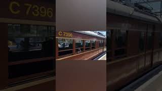 A Sydney Red Rattler, a single deck Sydney Train. Hornsby Station September 2022