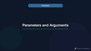 Python Functions: Parameters, Return Values & Scope (Module 8)