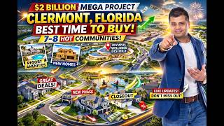 Clermont Florida Growth Explosion | $2 Billion Olympus Wellness Project + 8 New Communities