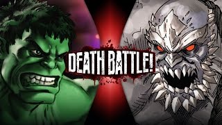 Hulk VS Doomsday (Marvel VS DC) | DEATH BATTLE!