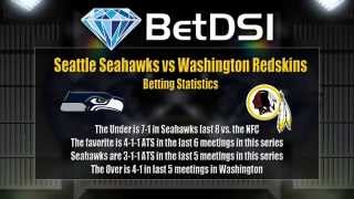 Seattle Seahawks vs Washington Redskins Odds | NFL Betting Predictions