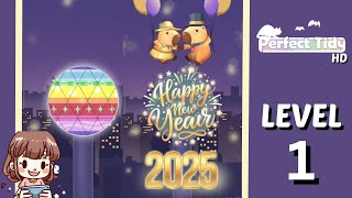 Perfect Tidy Level Happy New Year Level 1 Walkthrough